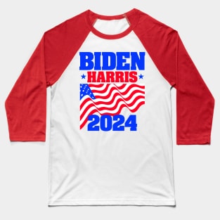 Biden-Harris 2024 for Light Backgrounds Baseball T-Shirt